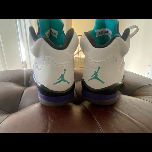 Grape Jordan’s sneakers